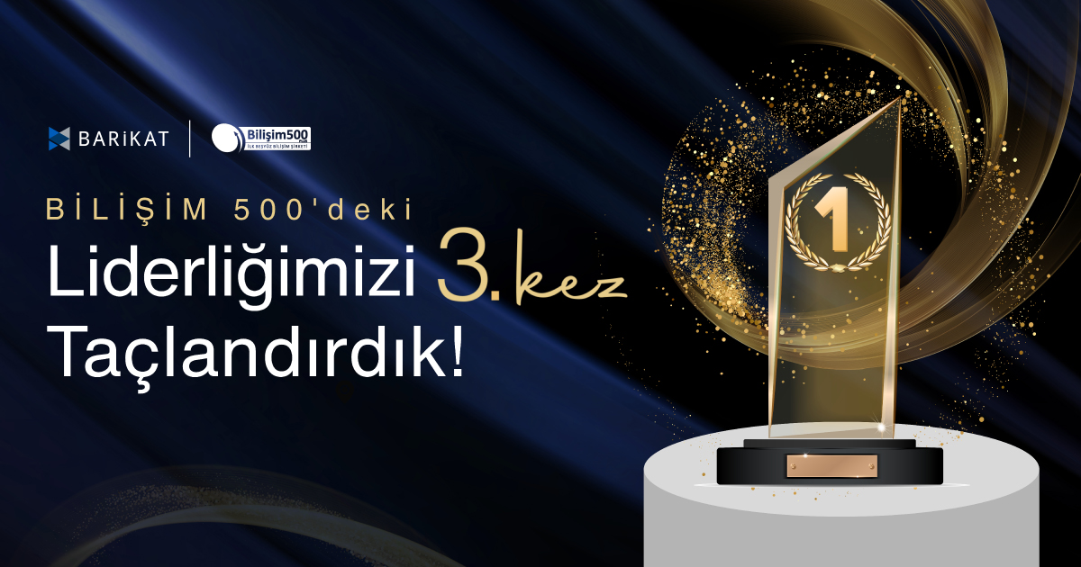 Bilişim 500'deki Liderliğimizi 3. kez Taçlandırdık!
 | Barikat Siber Güvenlik